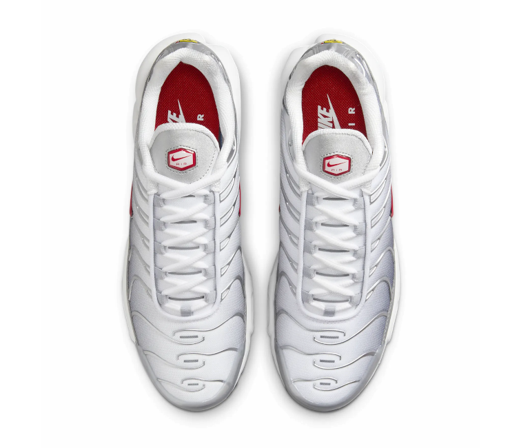 Image of Women's Nike Air Max Plus TN (Silver/Red)