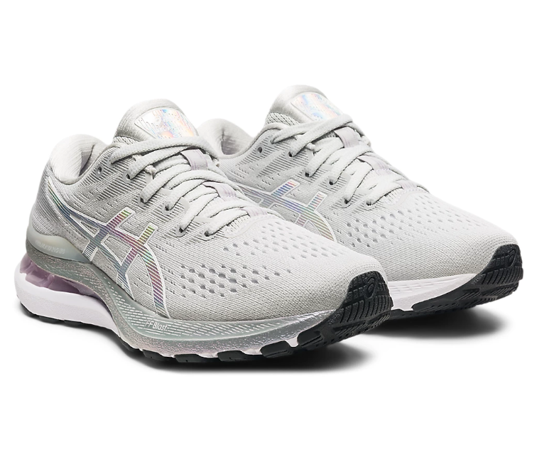 Women's Asics Gel-Kayano 28 Platinum (Glacier Grey/White)
