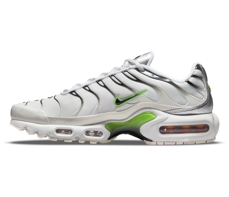 Women's Nike Air Max Plus Tn (White/Silver/Green)