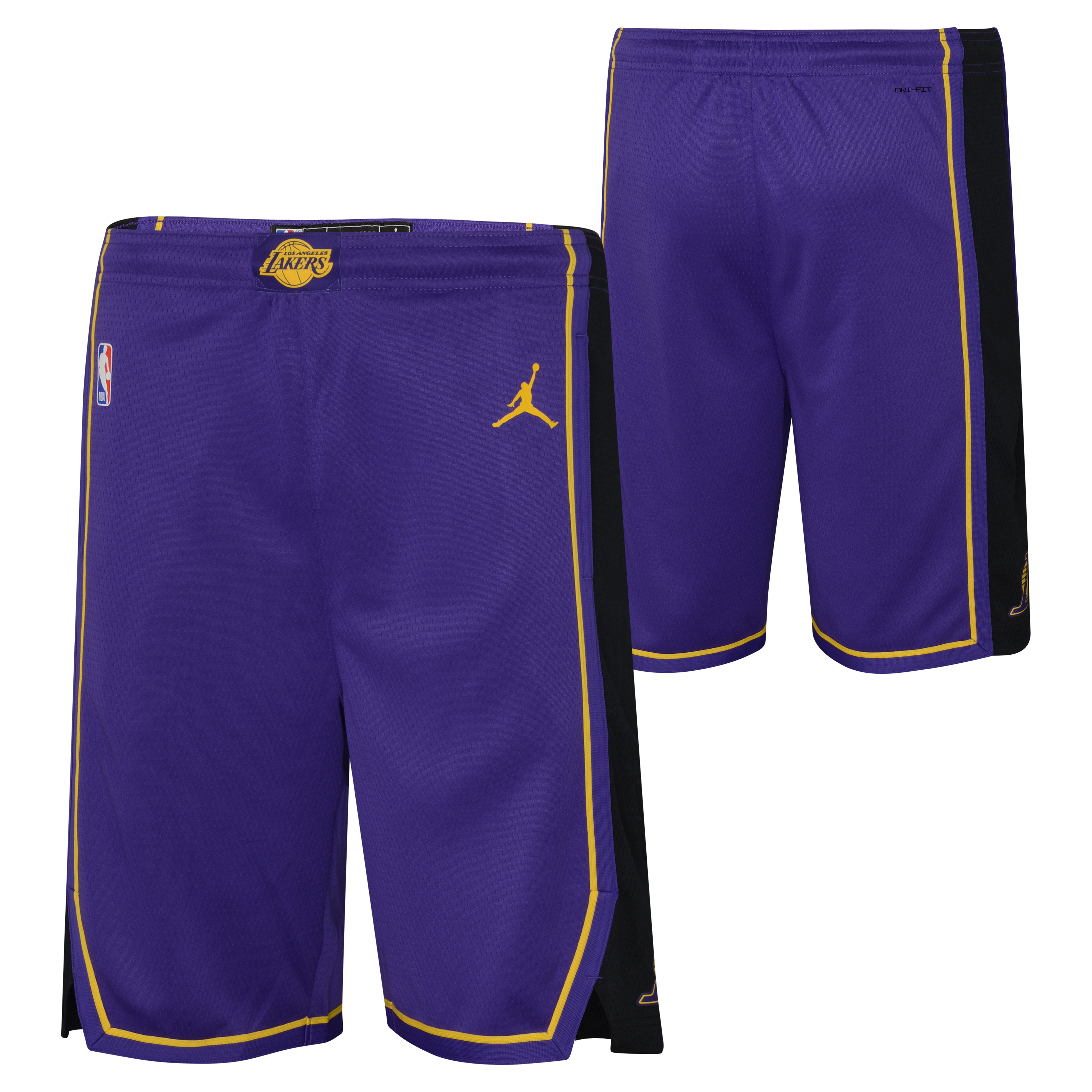 Image of Los Angeles Lakers 2024 Statement Edition Swingman Youth NBA Shorts