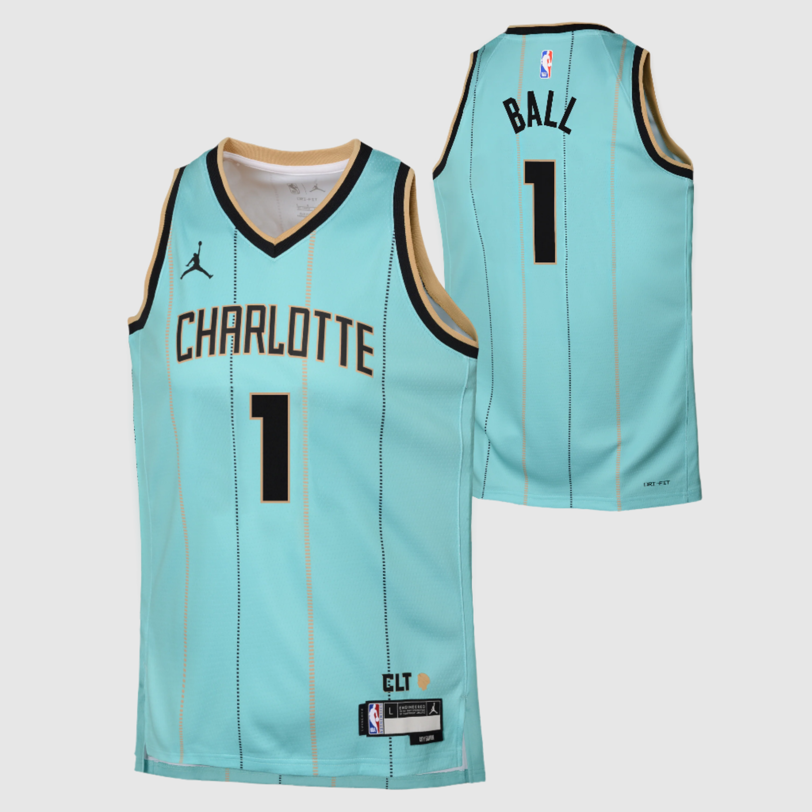 Image of LaMelo Ball Charlotte Hornets 2025 City Edition Youth NBA Swingman Jersey