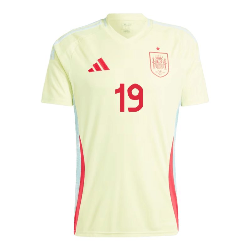 Spain 2024-2025 Home Football Jersey, Yamal #10 Football Jerseys, Spain Adults / Kids Jersey, National Jersey. AXNTS08