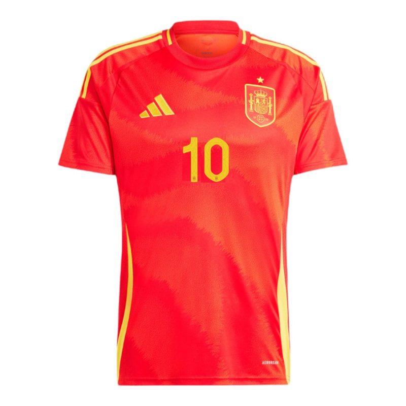 Spain 2024-2025 Home Football Jersey, Yamal #10 Football Jerseys, Spain Adults / Kids Jersey, National Jersey. AXNTS08