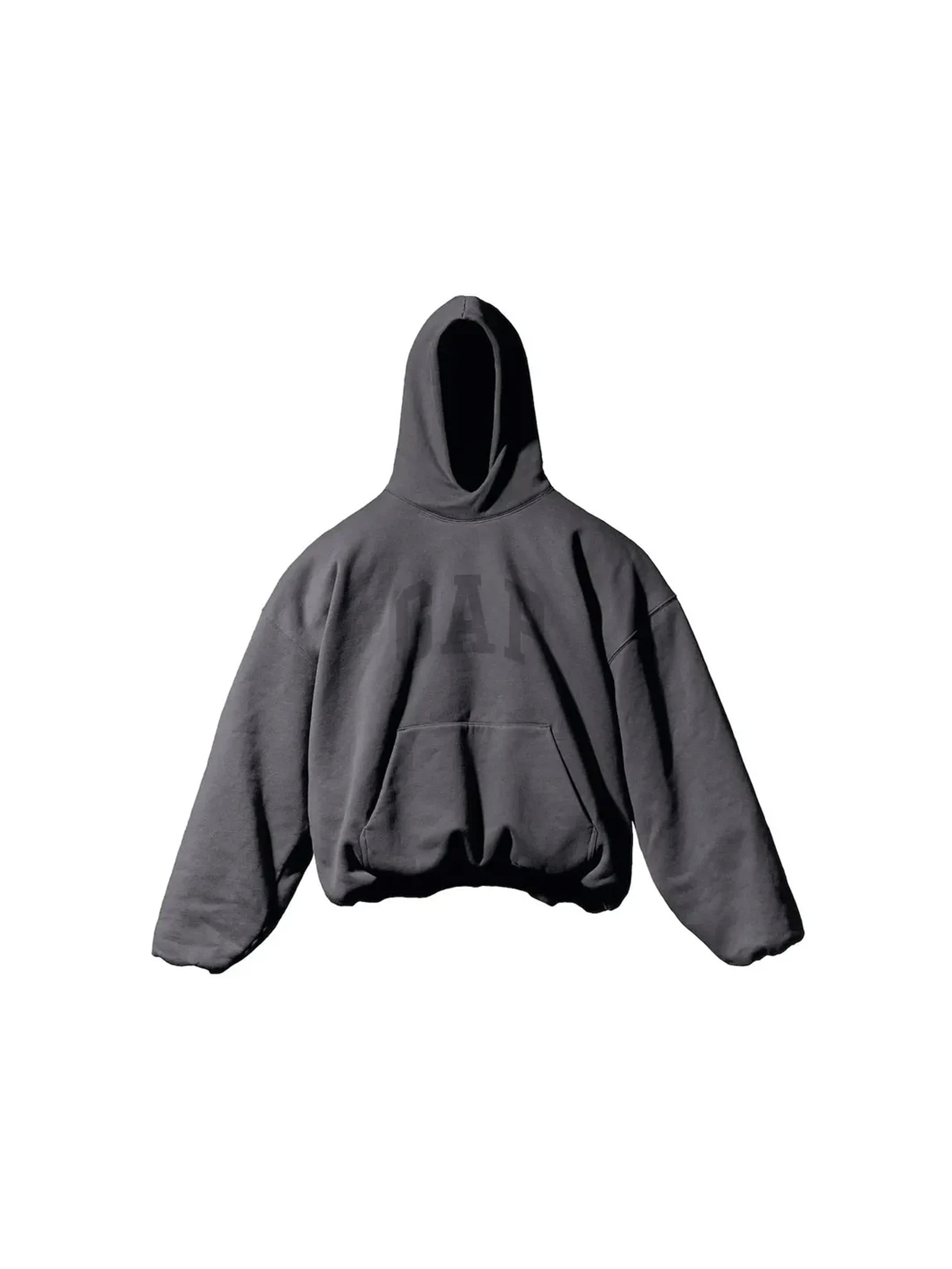 Image of Yeezy Gap Engineered by Balenciaga Dove Hoodie Black - Prior