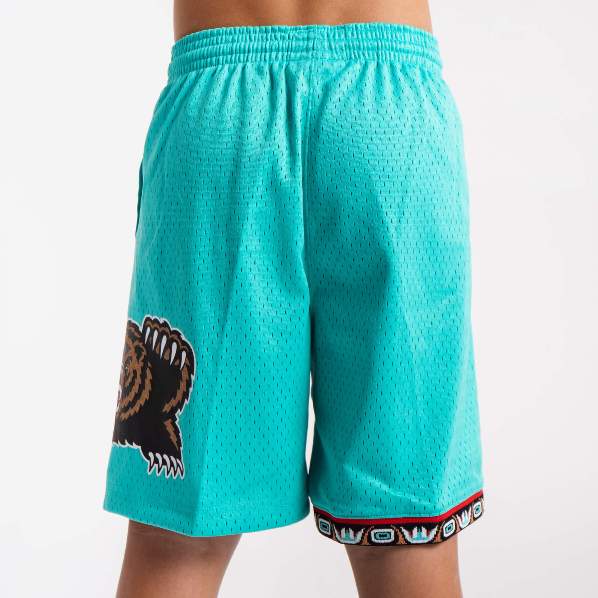 Image of Vancouver Grizzlies Hardwood Classics Throwback Swingman Youth NBA Shorts