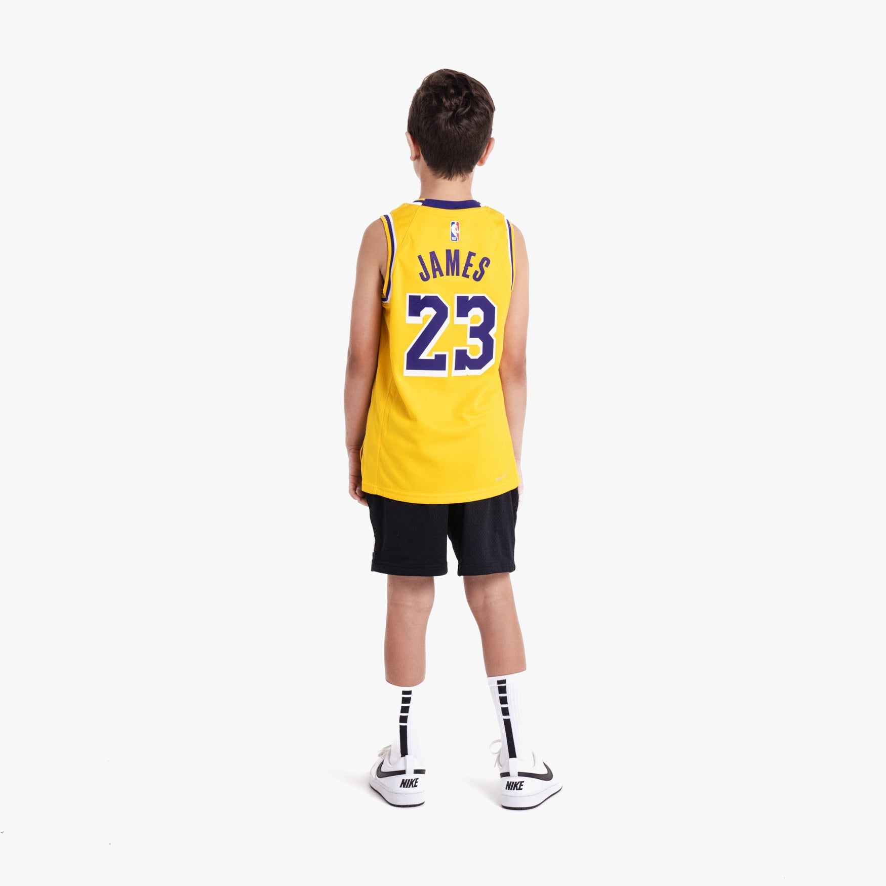 Lebron James Los Angeles Lakers 2025 Icon Edition Youth NBA Swingman Jersey