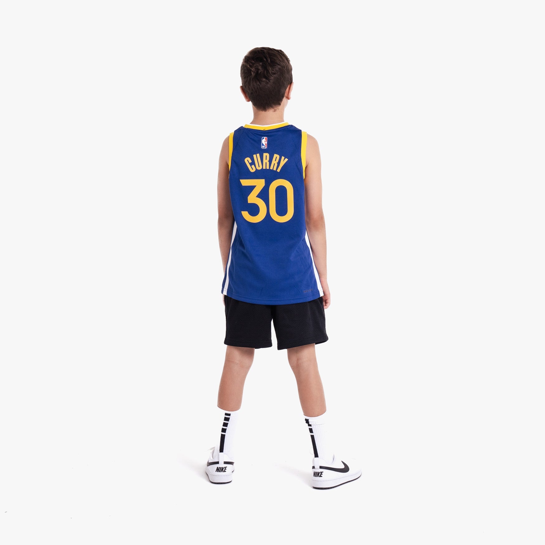 Image of Stephen Curry Golden State Warriors 2025 Icon Edition Youth NBA Swingman Jersey