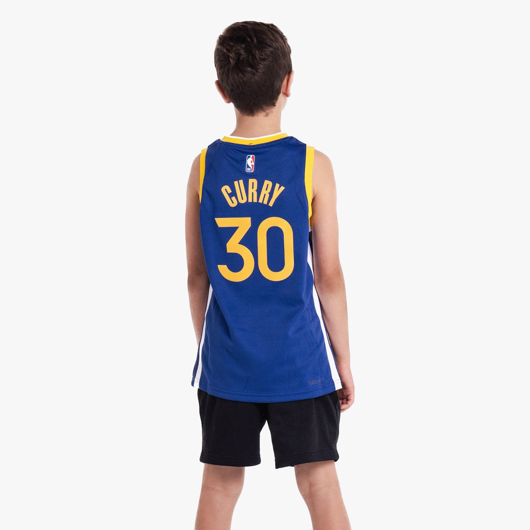 Image of Stephen Curry Golden State Warriors 2025 Icon Edition Youth NBA Swingman Jersey