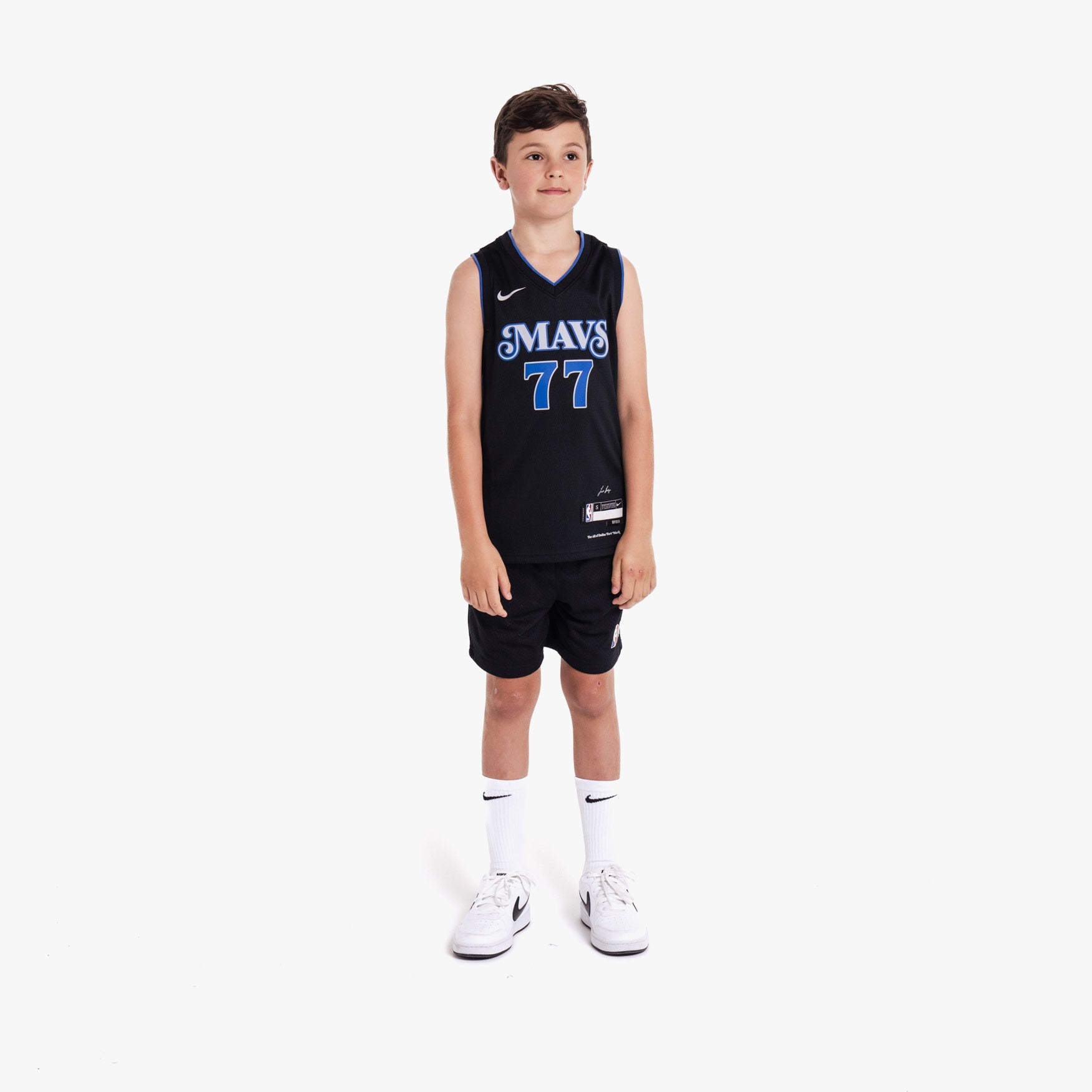 Image of Luka Dončić Dallas Mavericks 2024 City Edition Youth NBA Swingman Jersey