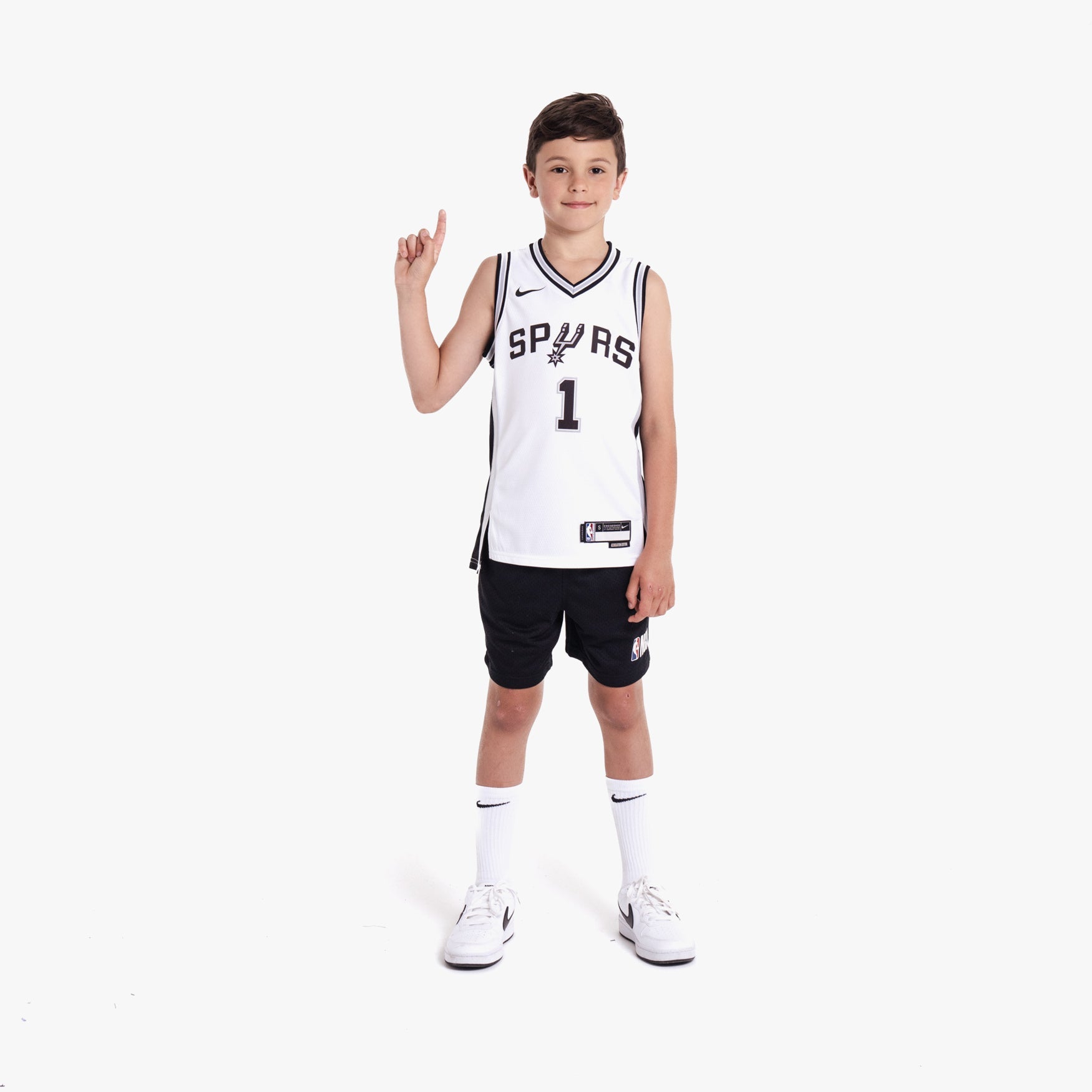 Victor Wembanyama San Antonio Spurs 2025 Association Edition Youth NBA Swingman Jersey