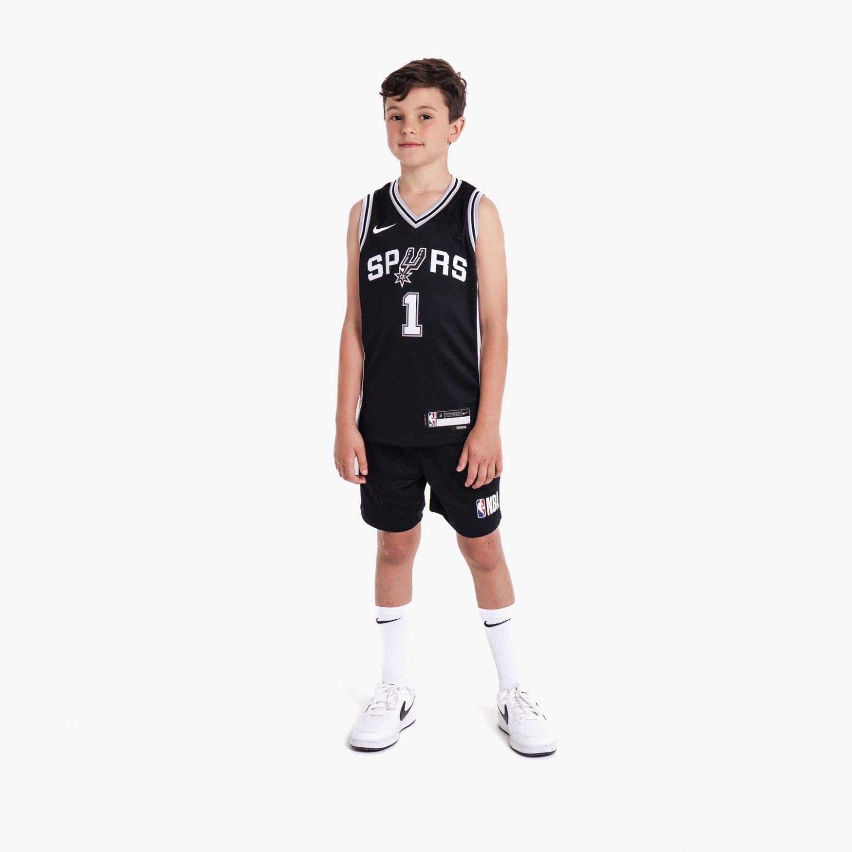 Victor Wembanyama San Antonio Spurs 2024 Icon Edition Youth NBA Swingman Jersey