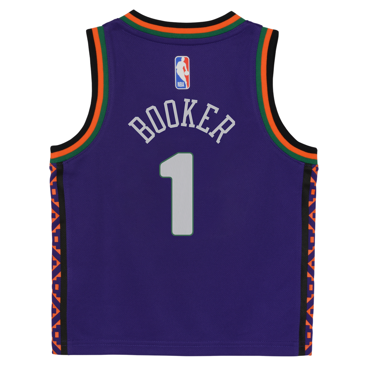 Image of Devin Booker Phoenix Suns 2025 City Edition Boys NBA Jersey
