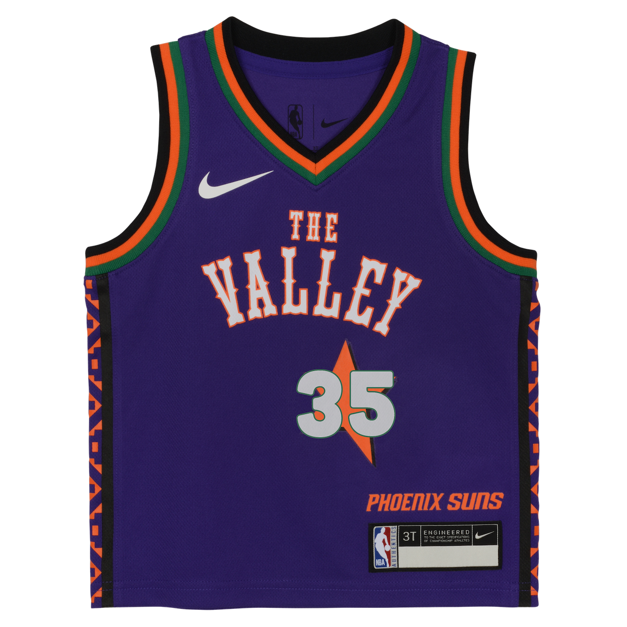 Kevin Durant Phoenix Suns 2025 City Edition Boys NBA Jersey