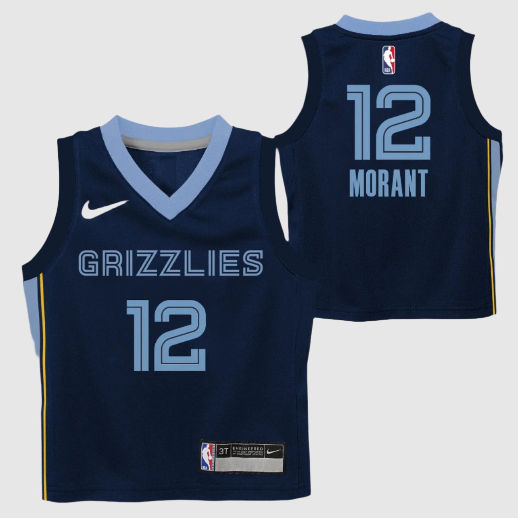 Image of Ja Morant Memphis Grizzlies 2024 Icon Edition Boys NBA Jersey