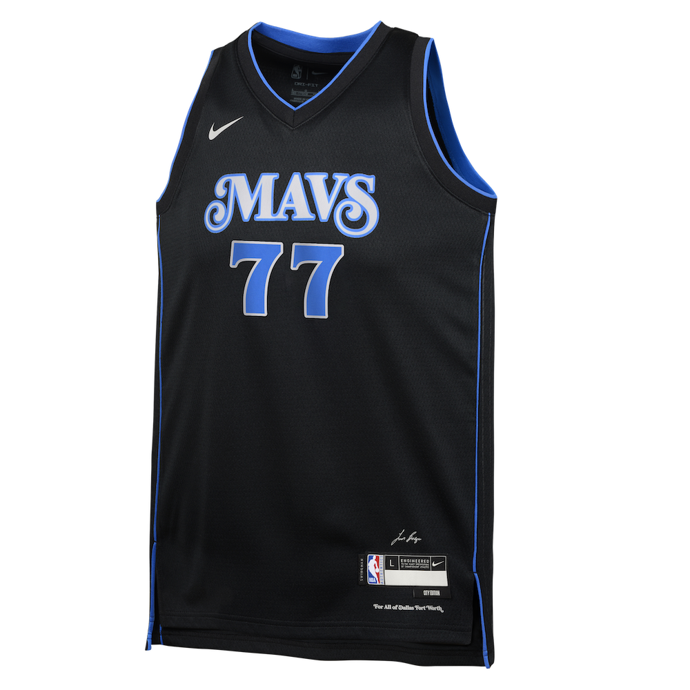 Luka Dončić Dallas Mavericks 2024 City Edition Youth NBA Swingman Jersey