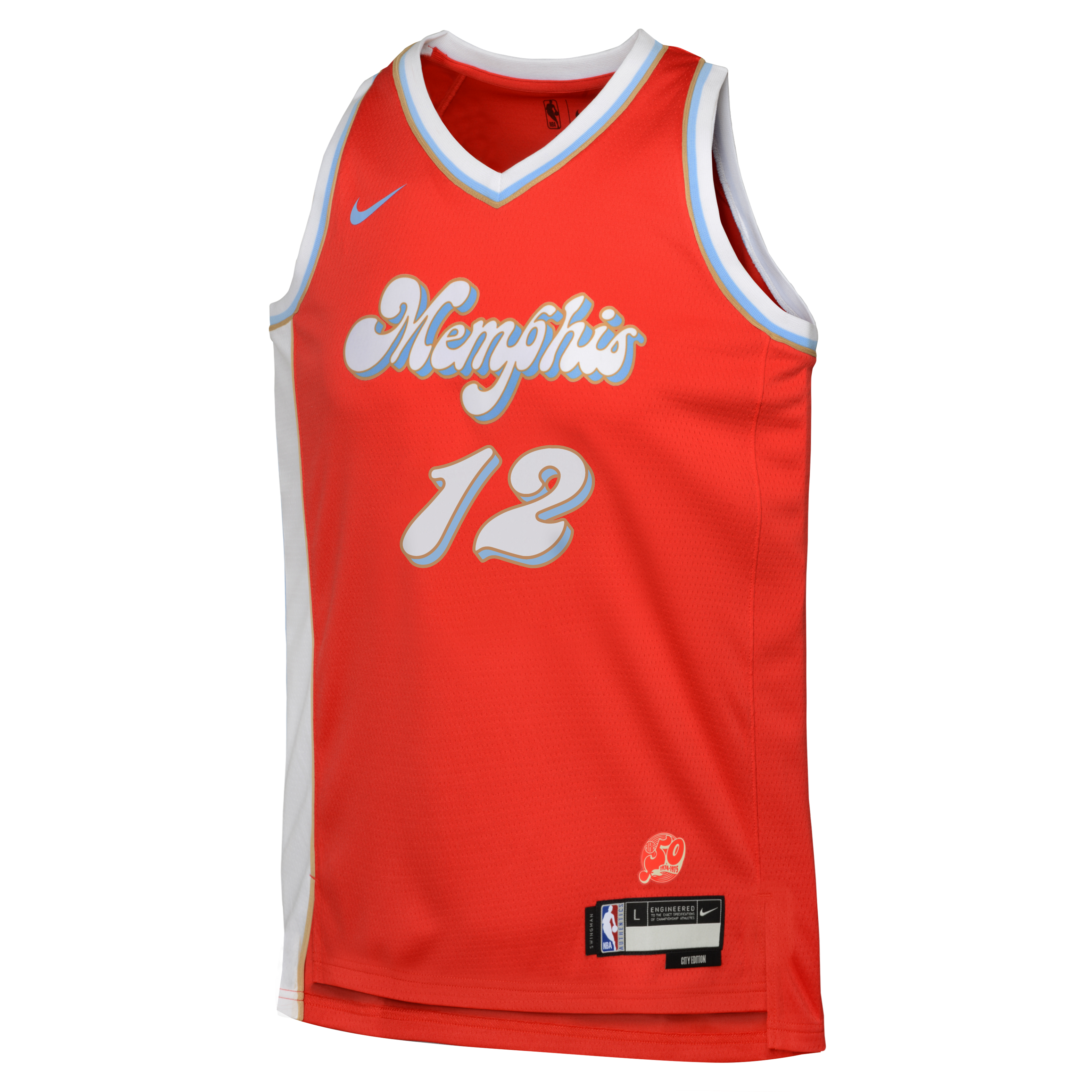 Image of Ja Morant Memphis Grizzlies 2025 City Edition Youth NBA Swingman Jersey
