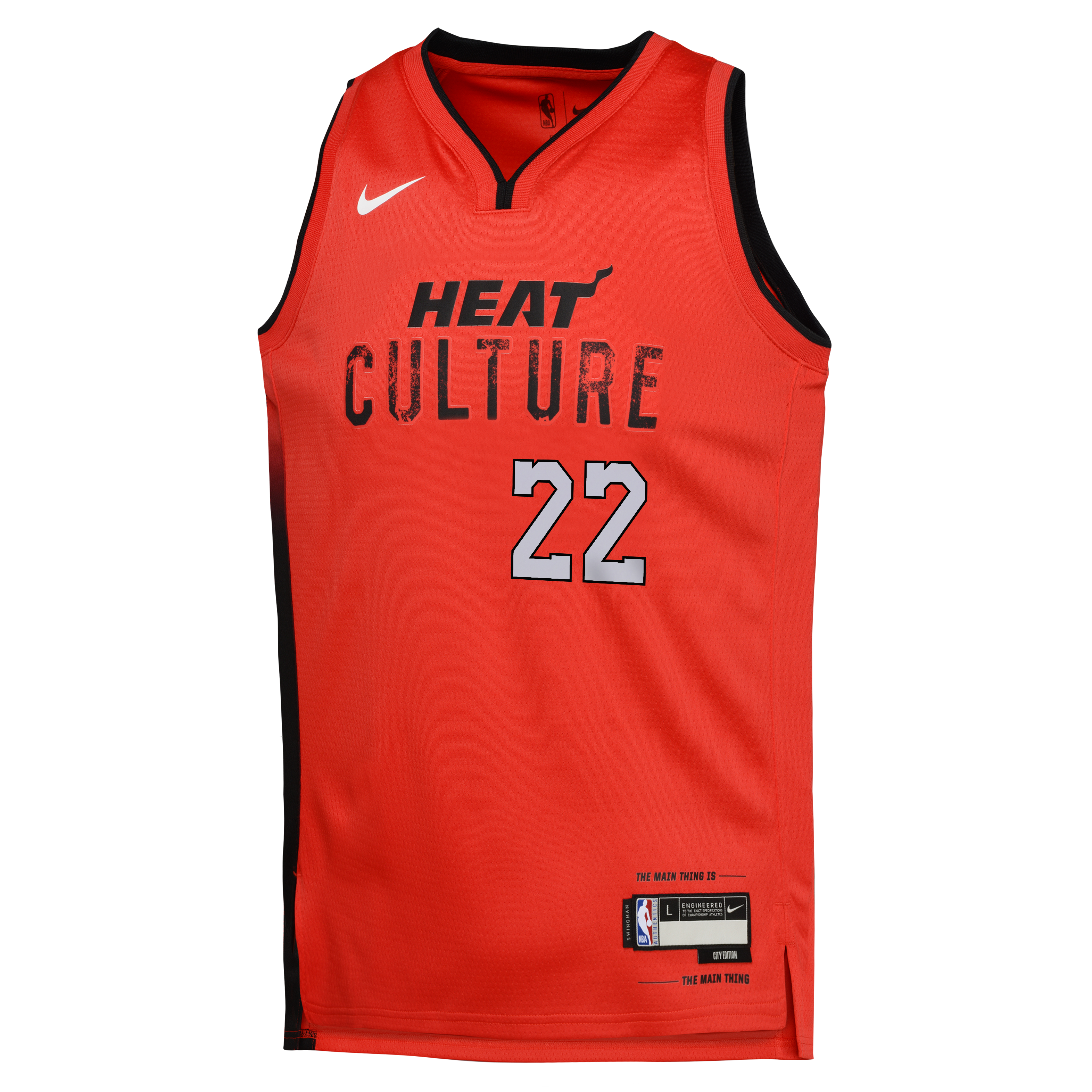 Image of Jimmy Butler Miami Heat 2025 City Edition Youth NBA Swingman Jersey