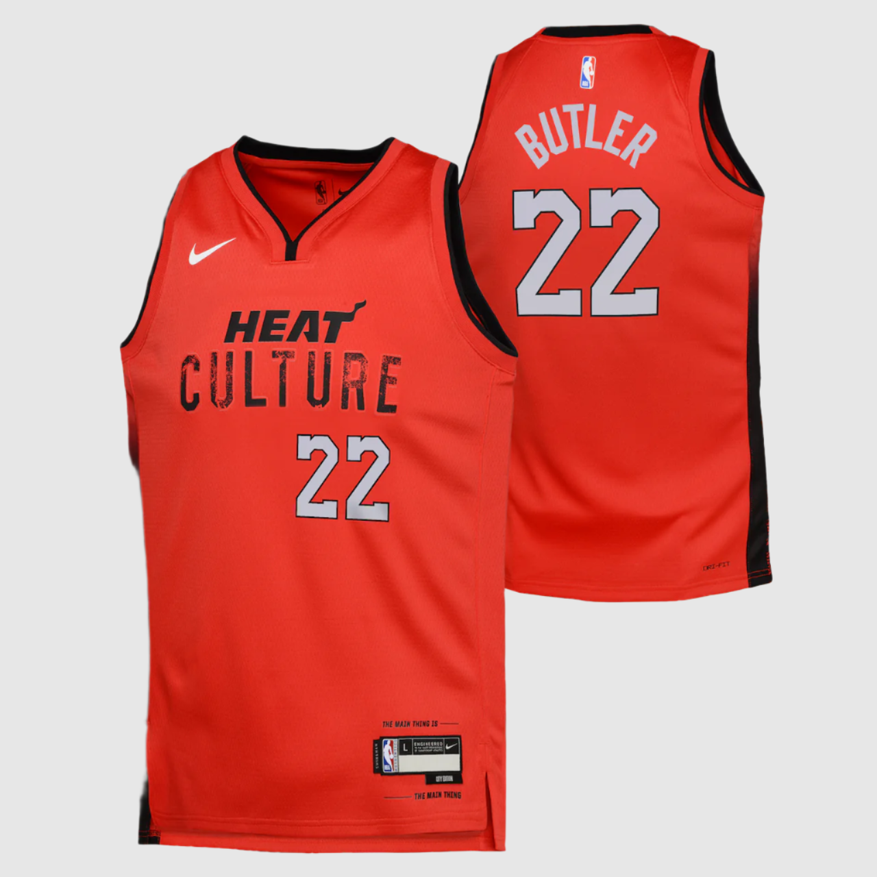 Image of Jimmy Butler Miami Heat 2025 City Edition Youth NBA Swingman Jersey