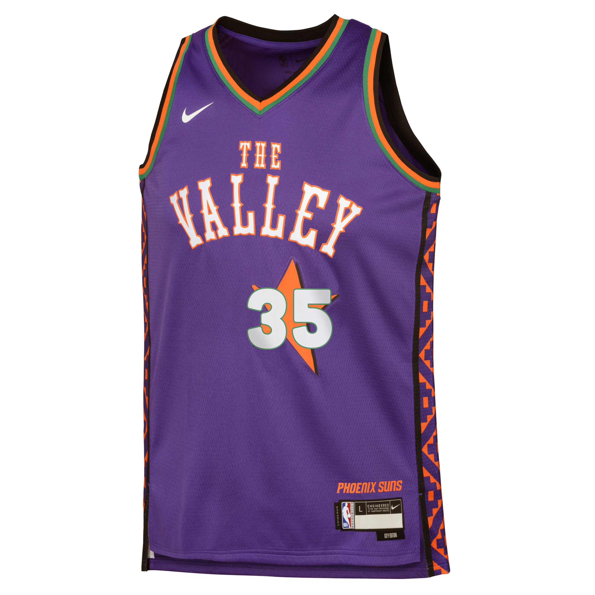 Kevin Durant Phoenix Suns 2025 City Edition Youth NBA Swingman Jersey