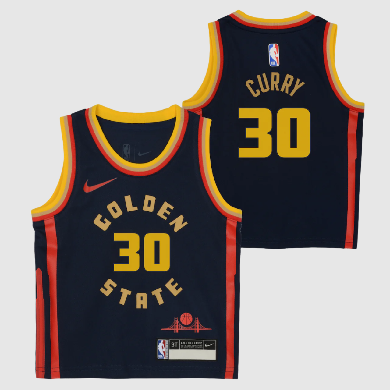 Image of Stephen Curry Golden State Warriors 2025 City Edition Infant NBA Jersey