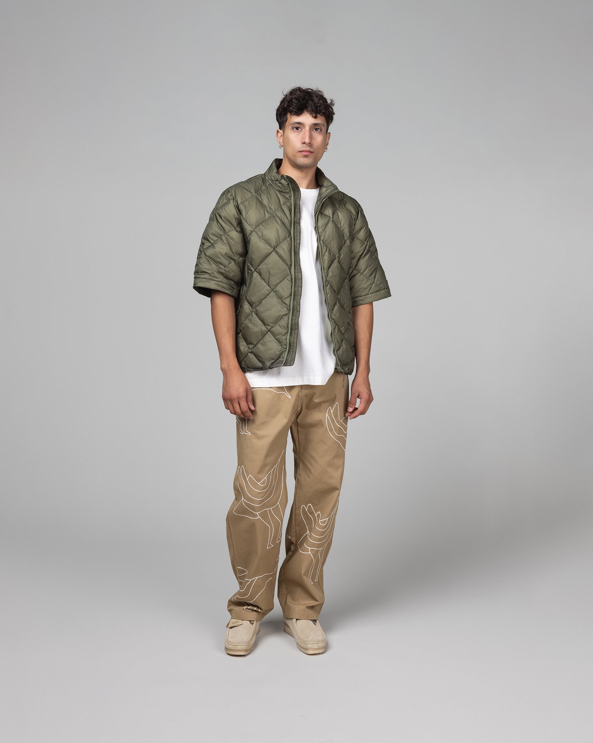 Image of Hiking Patrol Light Down Detachable Sleeves Jacket