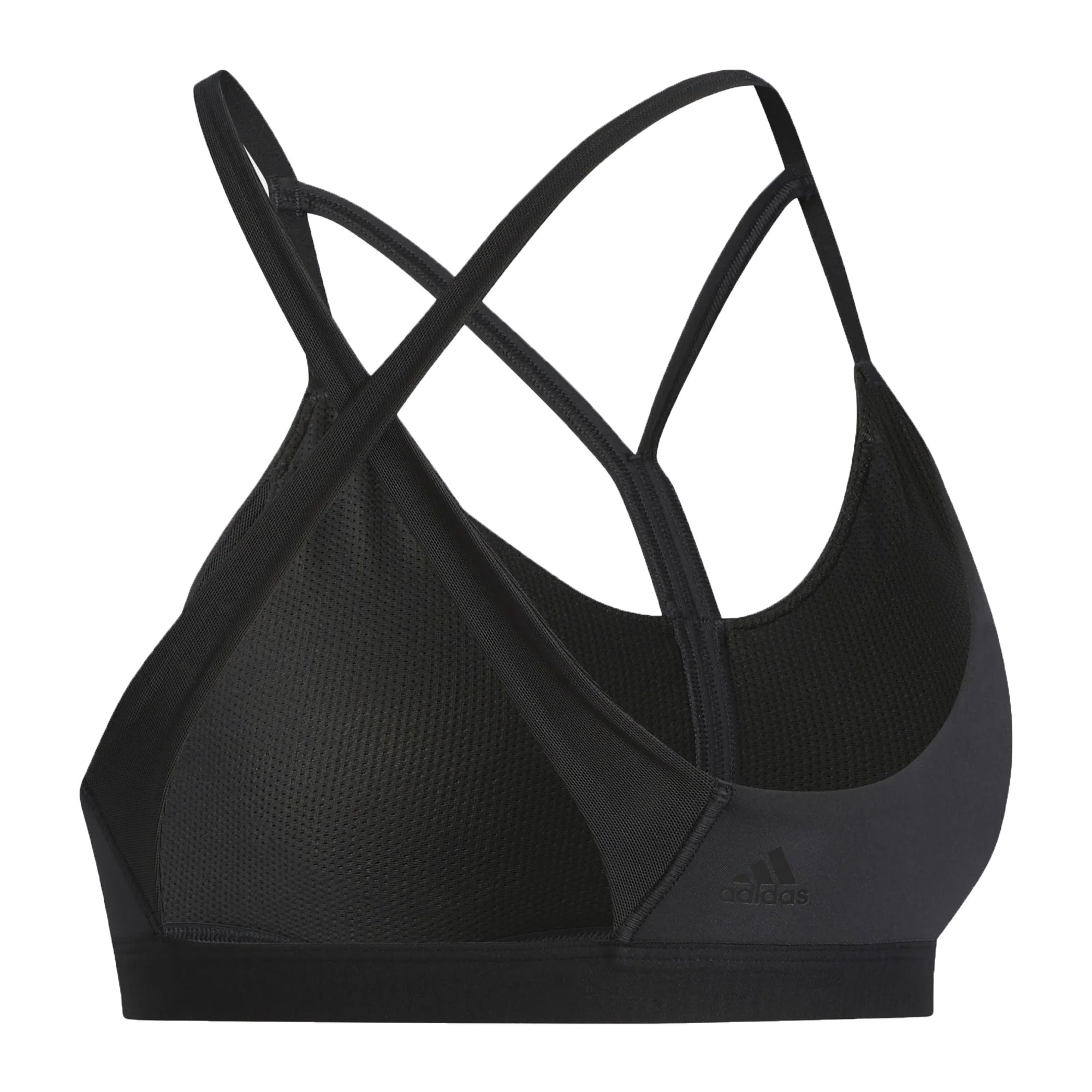 adidas Womens All Me Dynamic Sports Bra Black Back