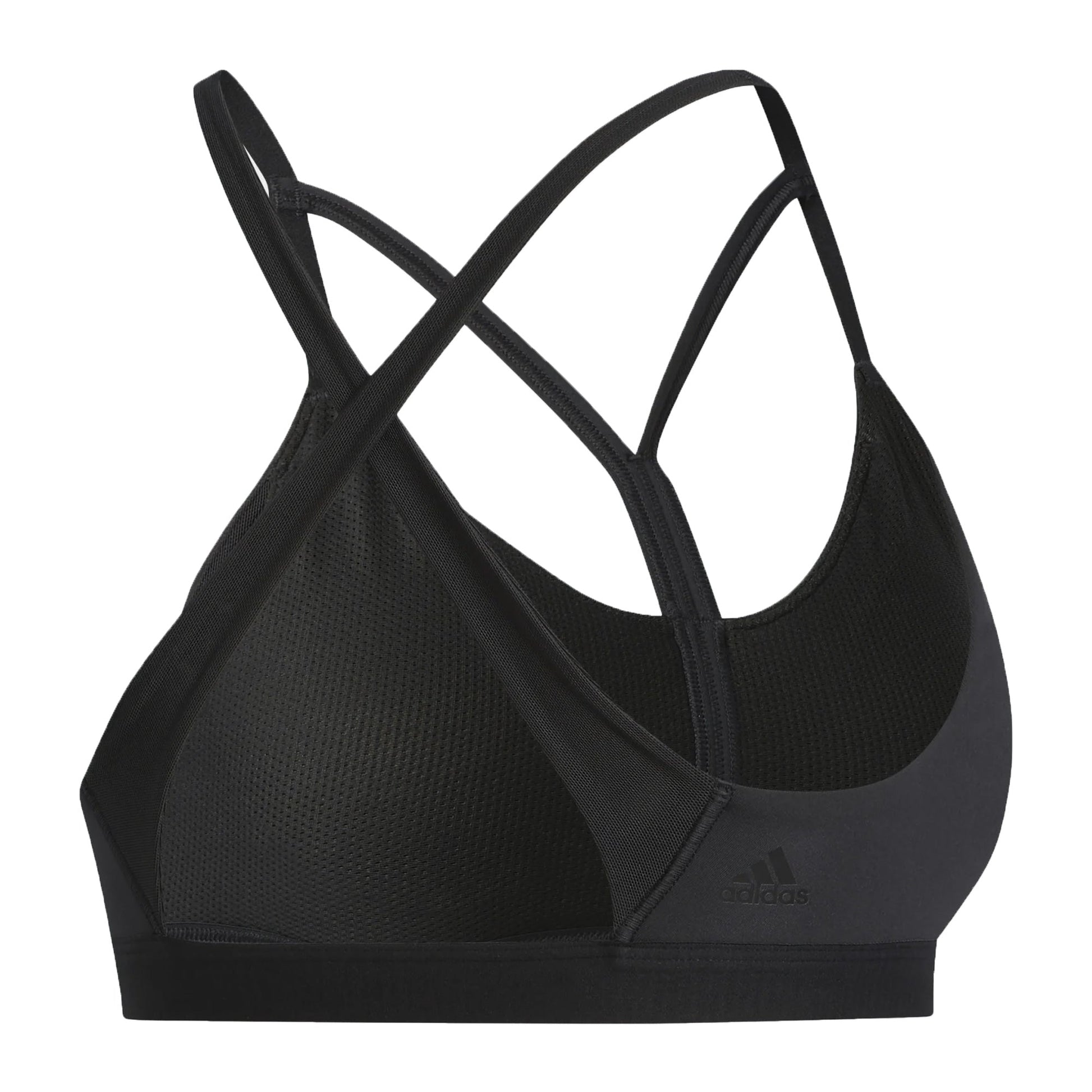 adidas Womens All Me Dynamic Sports Bra Black Back