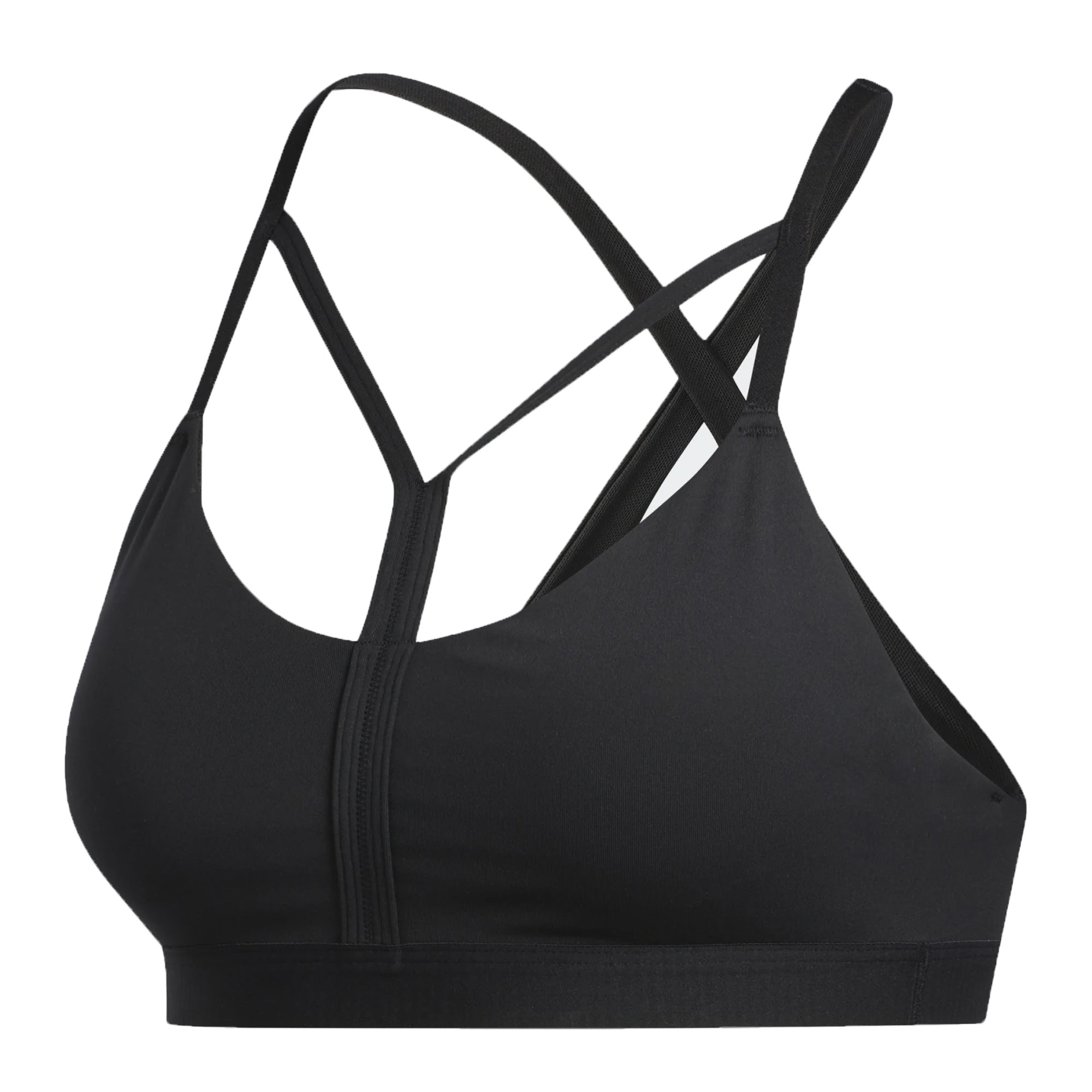 Image of adidas Womens All Me Dynamic Sports Bra Black Front