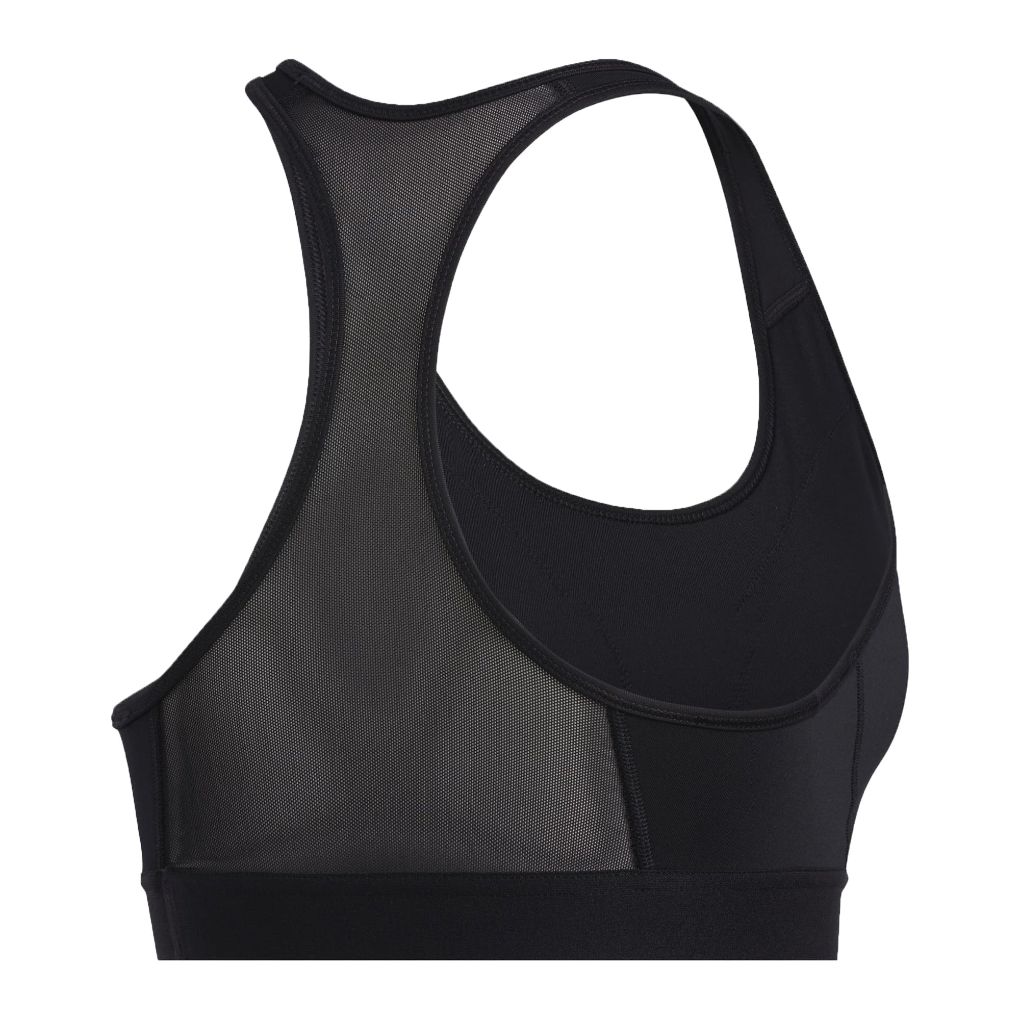 Image of adidas Womens Holiday Sports Bra Black Back