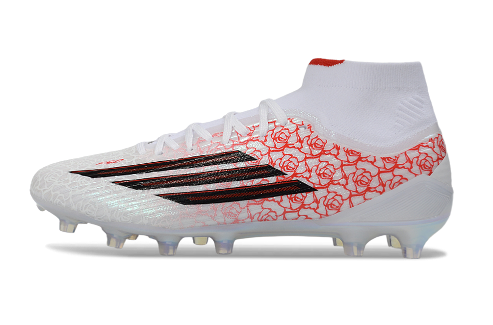 Image of Adidas F50 Elite FG WMNS Lamine Yamal Heart Breaker football boots side profile