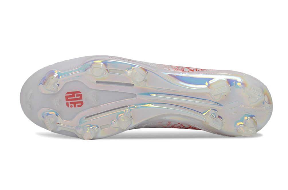Image of Adidas F50 Plus Elite FG Heart Breaker firm ground soleplate and stud configuration