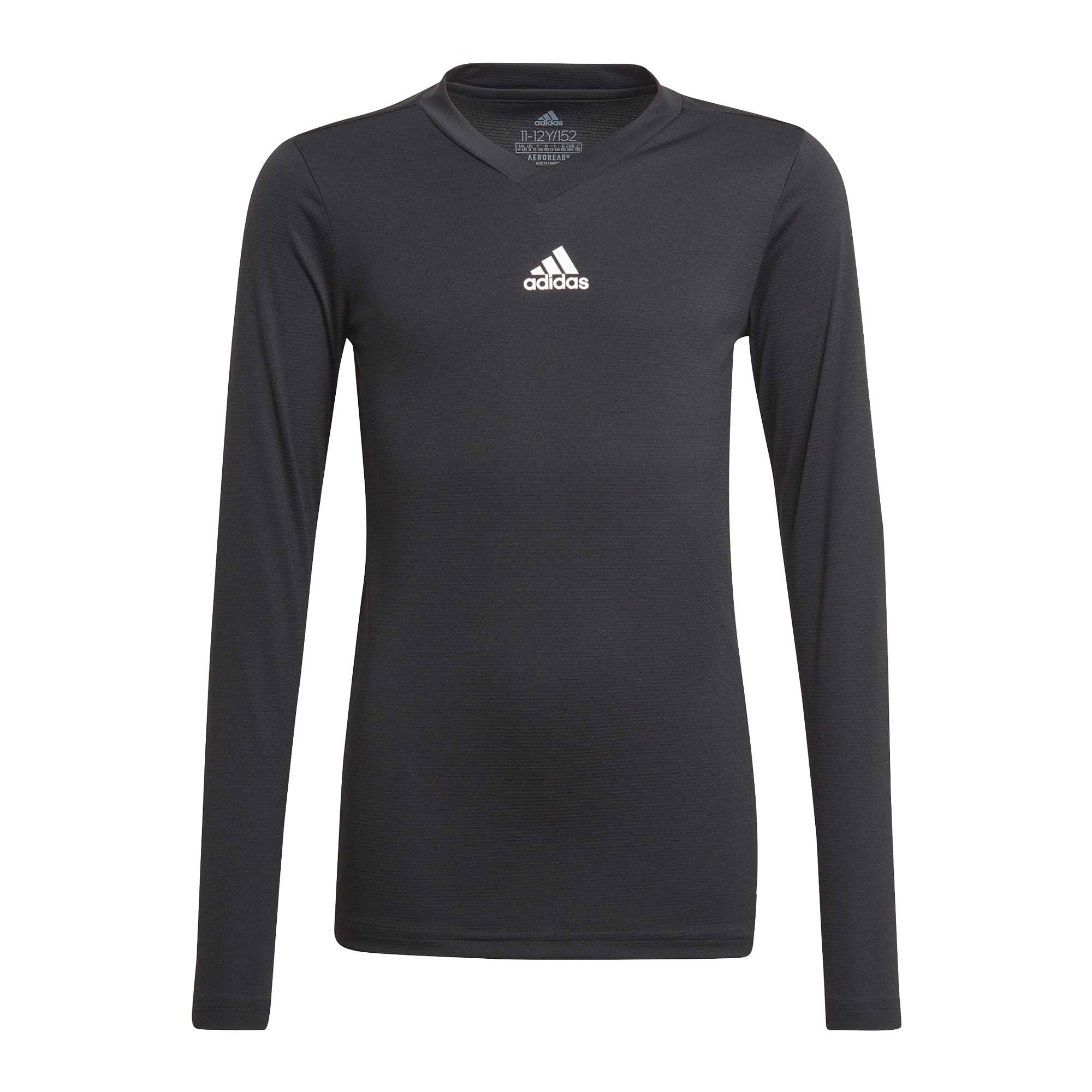 Image of adidas Kids Team Base Tee Black/White Front