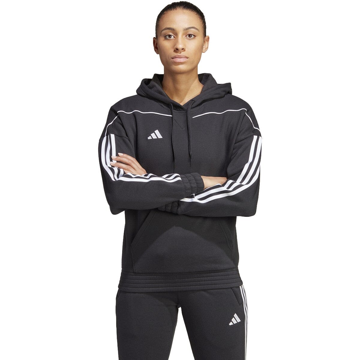 Image of adidas Women's Tiro23 League Sweat Hoodie | HS3603 - Goal Kick Soccer