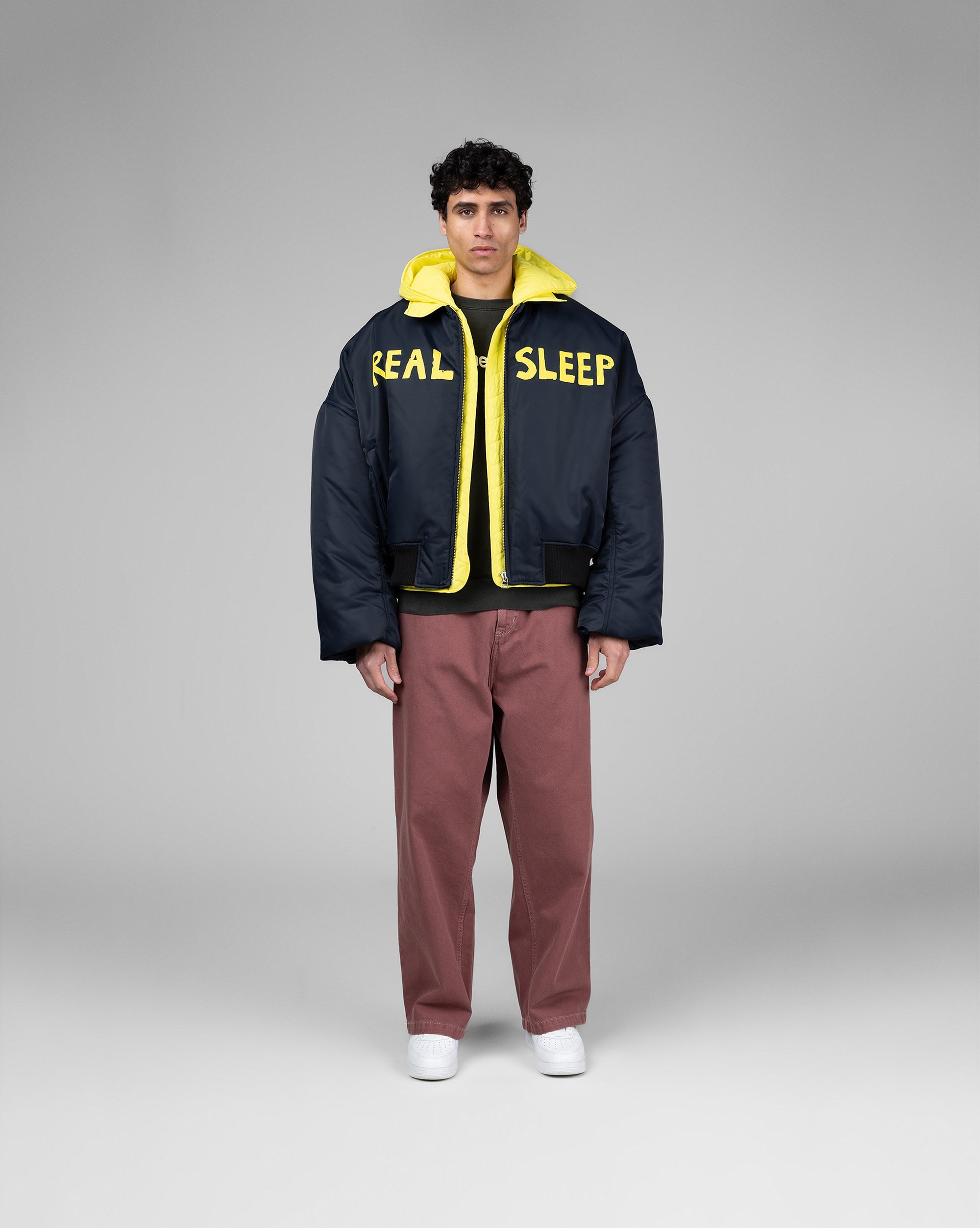Image of JW Anderson Real Sleep Bomber Jacket