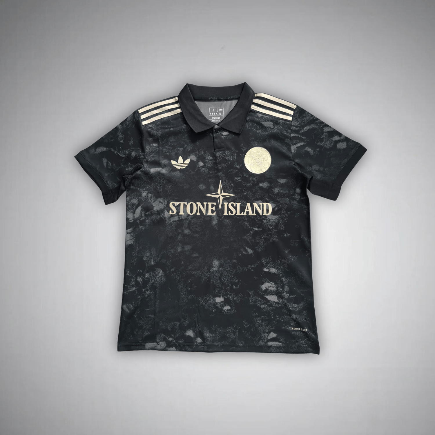 Image of Ajax x Stone Island Premium Kit - Premium Quality Jersey at FootballPrestige.com