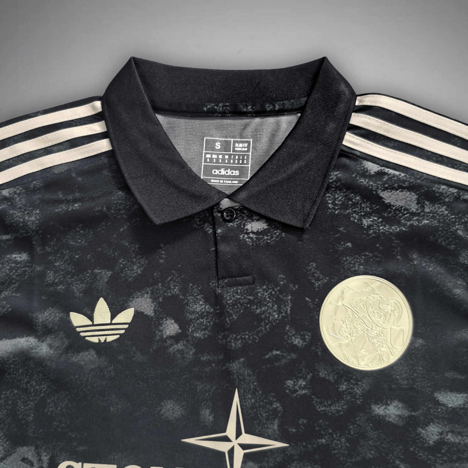 Image of Ajax x Stone Island Premium Kit - Premium Quality Jersey at FootballPrestige.com