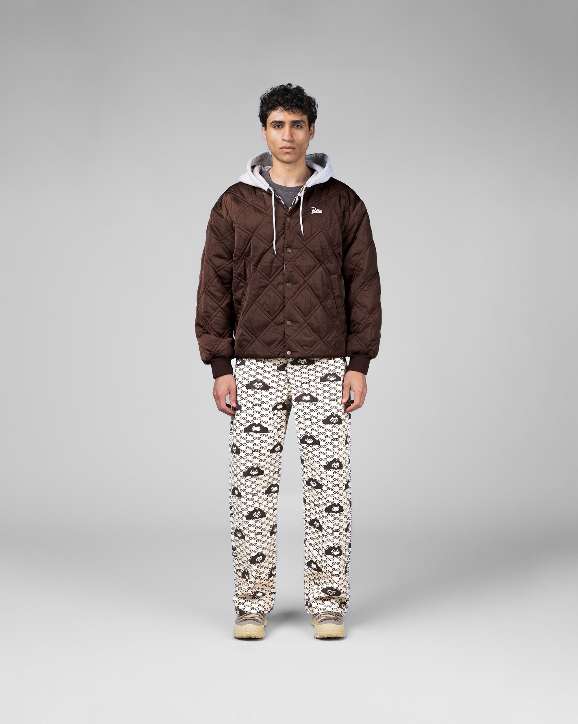 Patta City Leopard Reversible Bomber Jacket