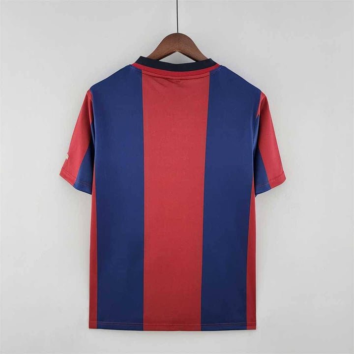 Image of Barcelona 1998 - 1999 Retro Home Kit - Premium Quality Jersey at FootballPrestige.com