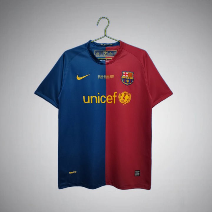 Image of Barcelona 2009 UCL Final Kit - Premium Quality Jersey at FootballPrestige.com