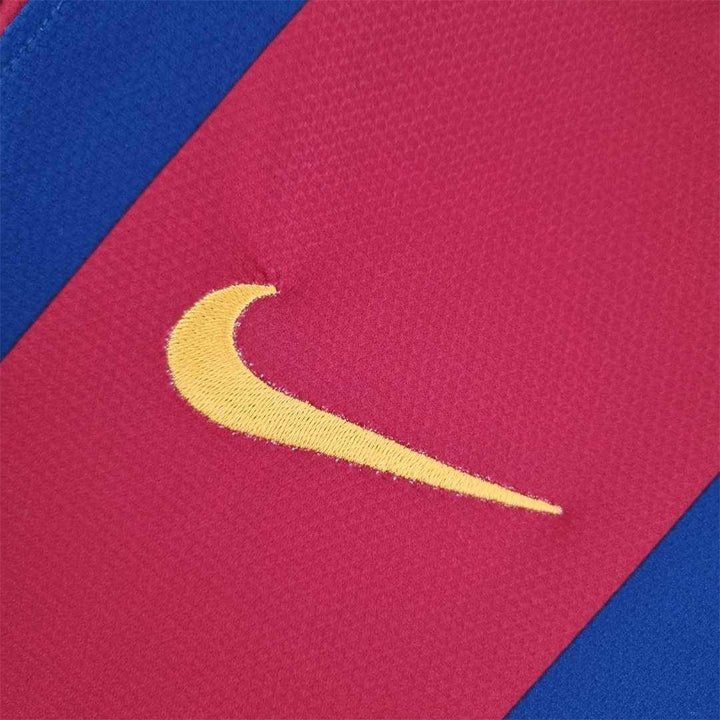 Image of Barcelona 2010 - 2011 Long Sleeve Home Kit - Premium Quality Jersey at FootballPrestige.com