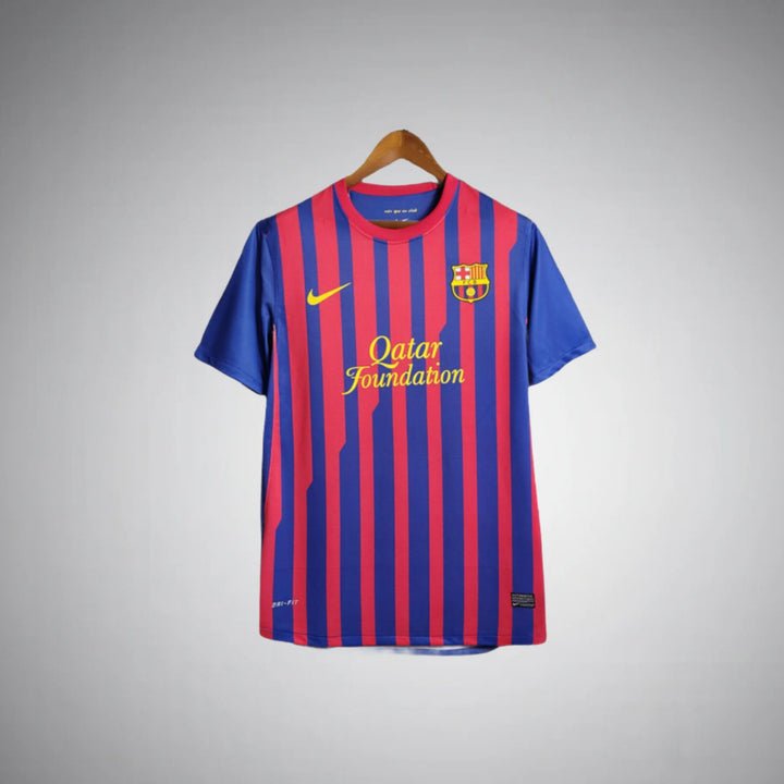 Image of Barcelona 2011 - 2012 Home Kit - Premium Quality Jersey at FootballPrestige.com