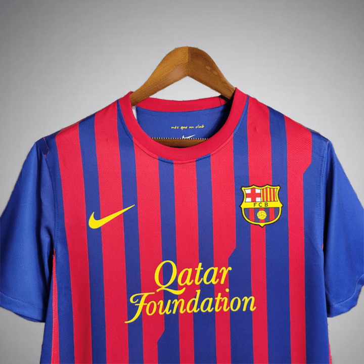 Image of Barcelona 2011 - 2012 Home Kit - Premium Quality Jersey at FootballPrestige.com