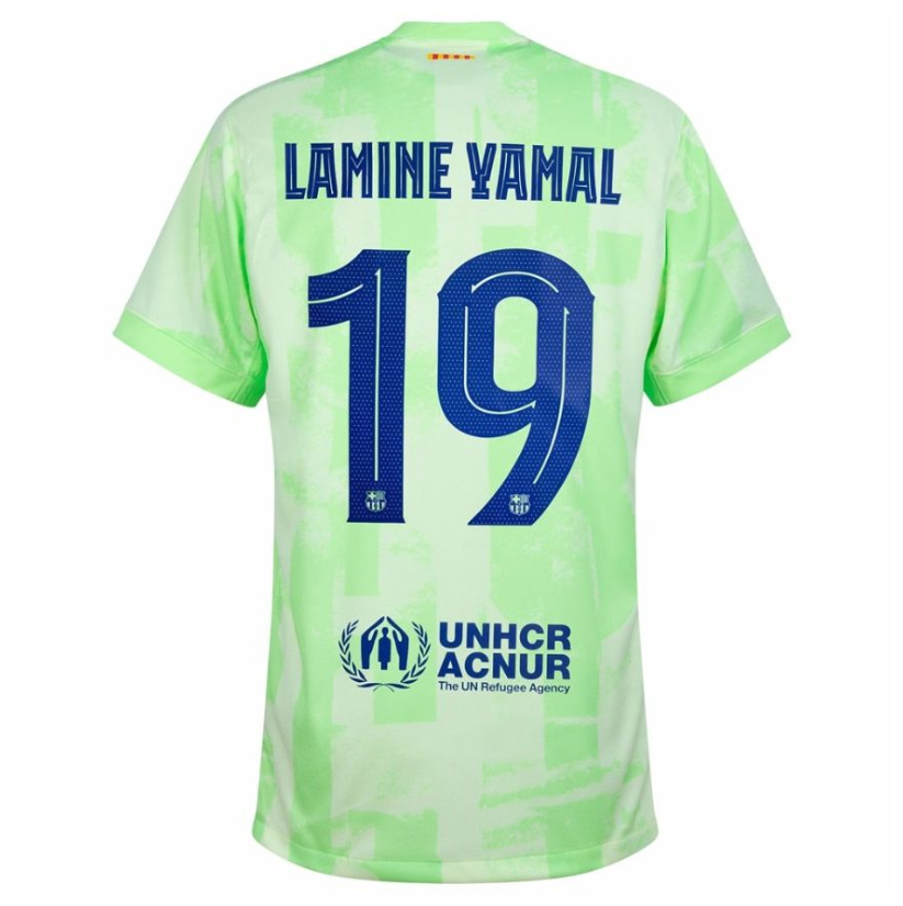 Barcelona Children's Kit Football Jersey 2024-2025, Lamine Yamal Football Jerseys, Barcelona  Jersey, La Liga Jersey. AXLLBC13