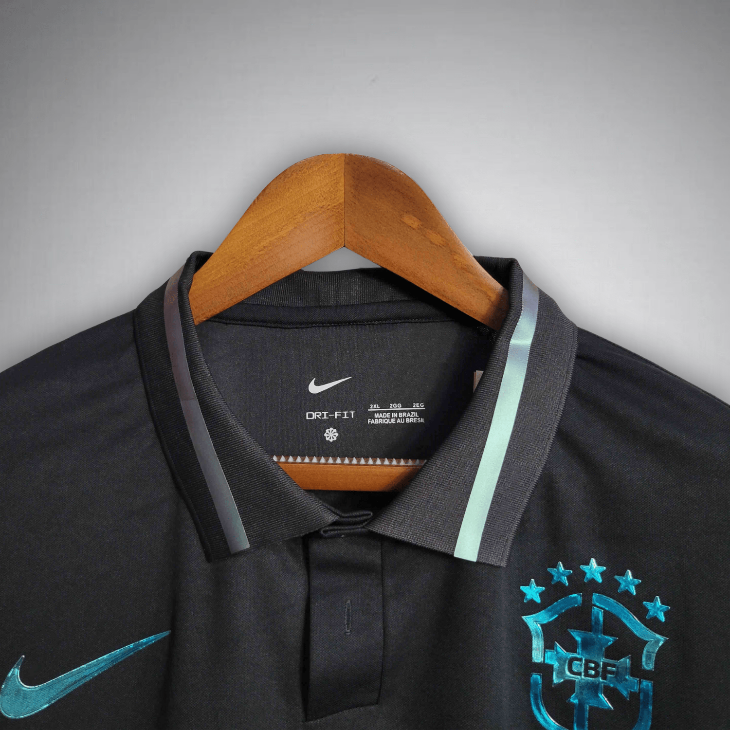 Brazil "Emerald Nights" Premium Polo T-shirt - Premium Quality Jersey at FootballPrestige.com