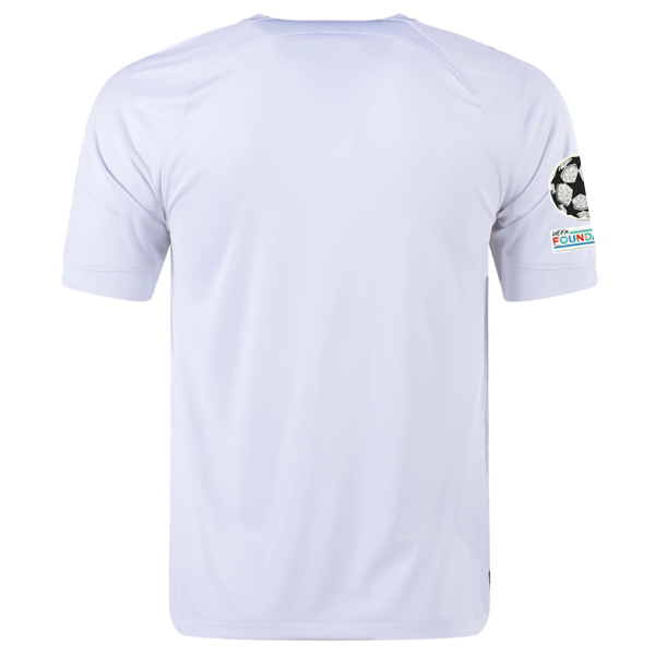 Image of Nike Inter Mailand Auswärtstrikot mit Champions League + Copa Italia Patches 23/24 (Weiß