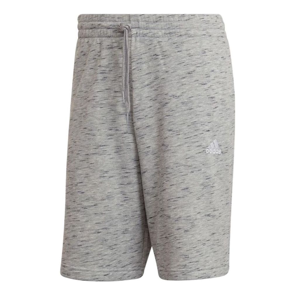 Image of adidas Spot Drawstring Lacing Casual Shorts Japanese Version Men's Grey HE1803