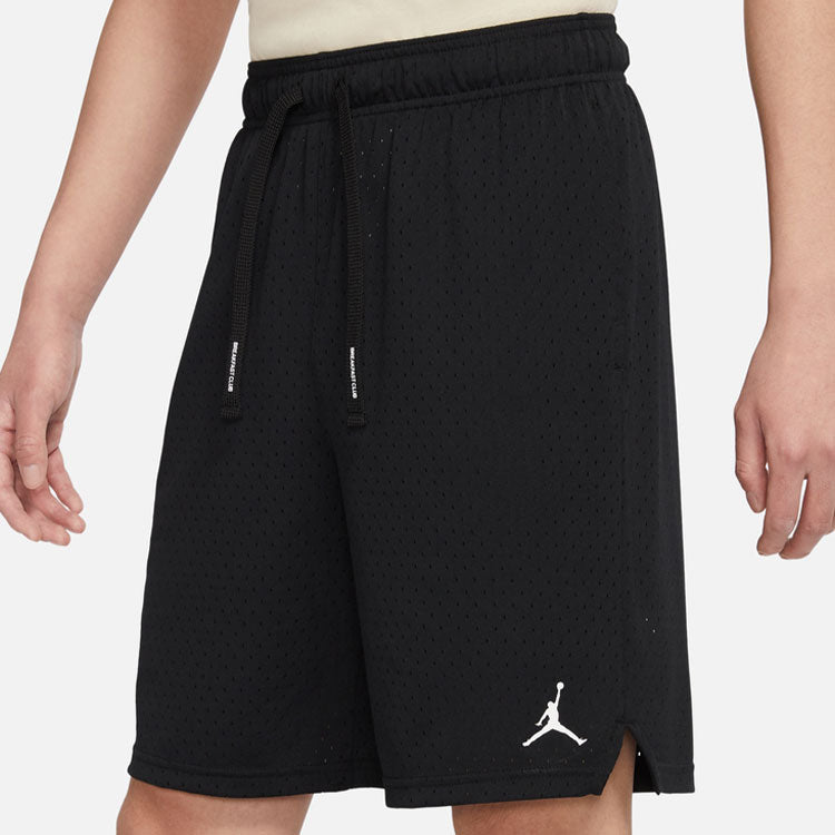 Image of Men's Air Jordan Alphabet Logo Printing Sports Shorts Black DV5030-010