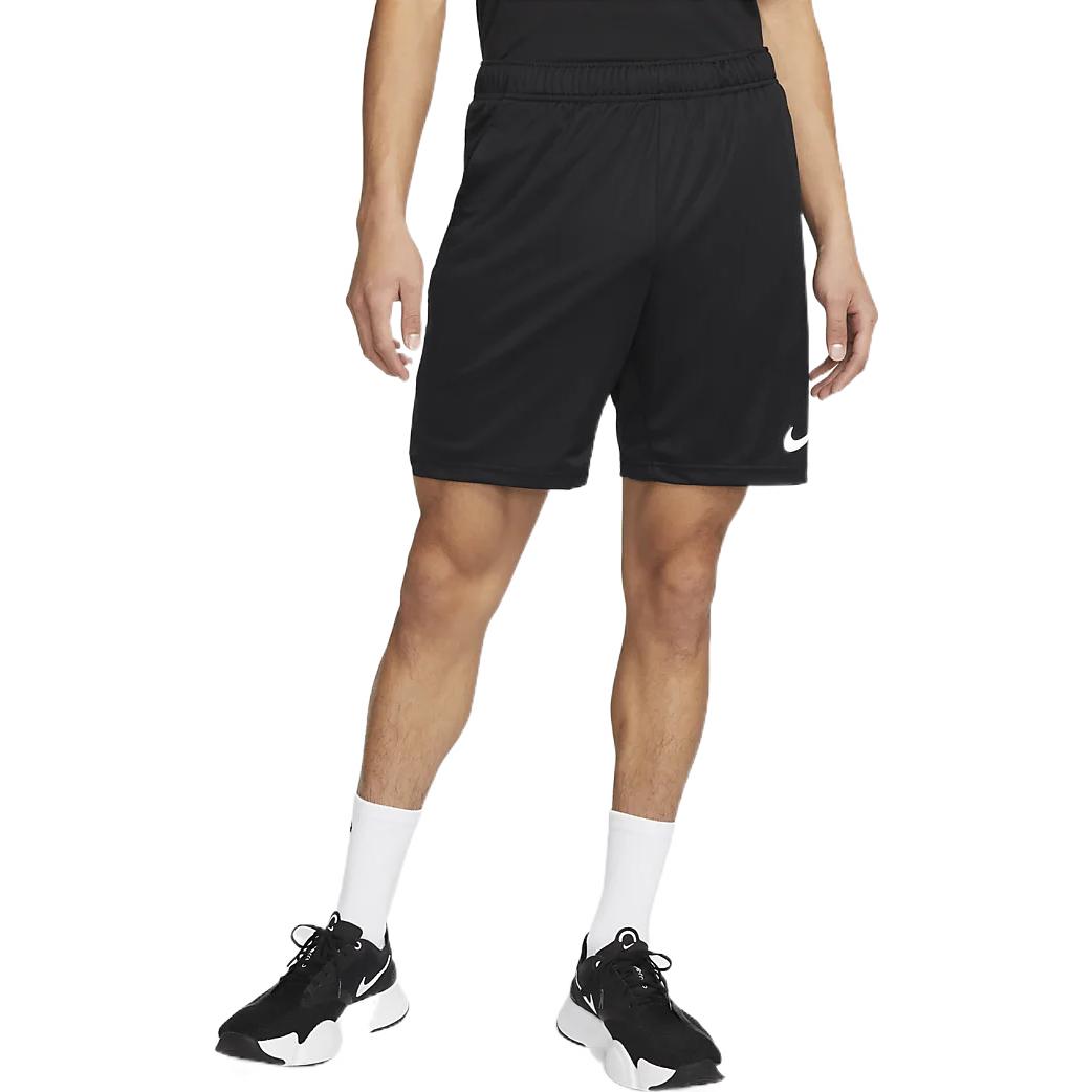 Image of Men's Nike SS22 Casual Logo Printing Black Straight Shorts DM5943-010