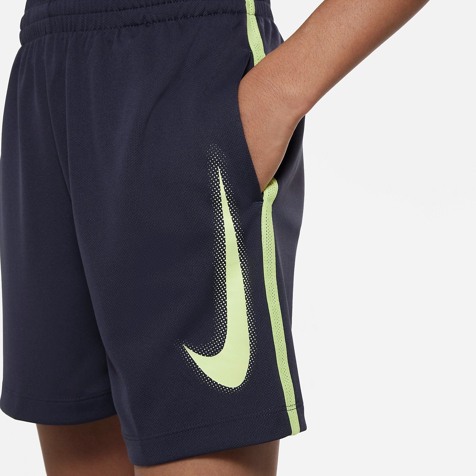 Image of (PS) Nike Dri-FIT Grafik-Trainingsshorts ‚Blau‘ DX5361-015