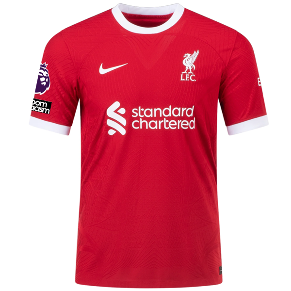 Image of Nike Liverpool Authentic Bajcetic Vaporknit Match Home Jersey w/ EPL + No Room F